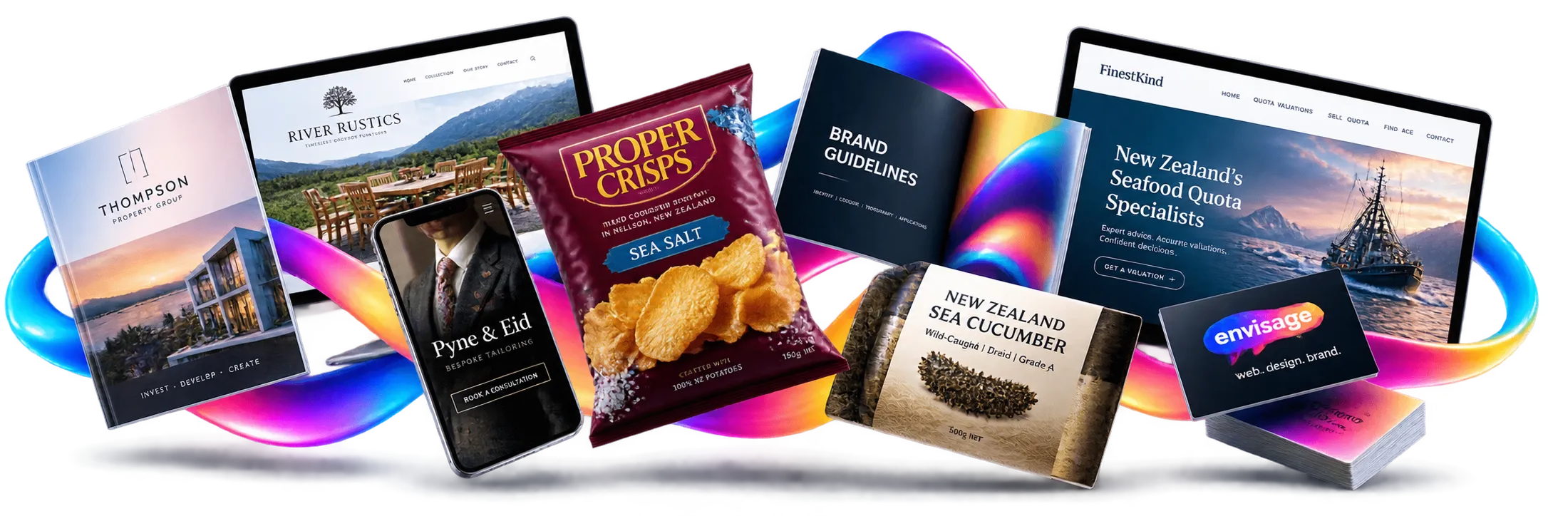 Vibrant 3D Design Portfolio Showcase copy