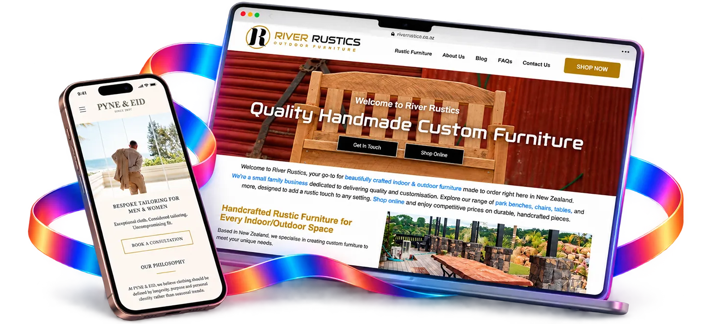 website design by envisage