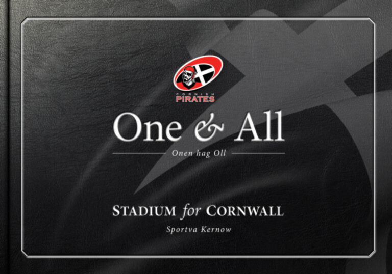 Cornwall Stadium prospectus design