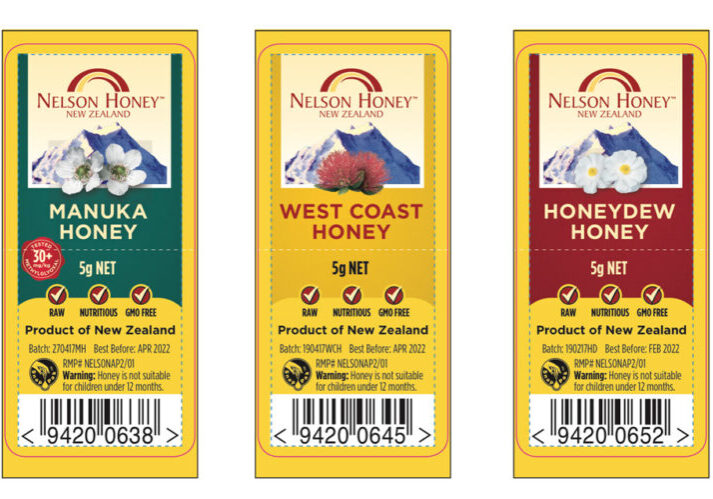 Honey snappak sachet design