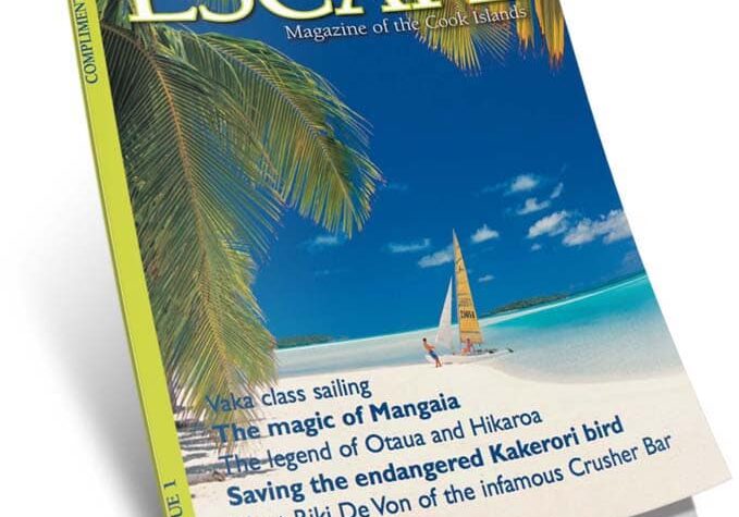 Escape magazine branding