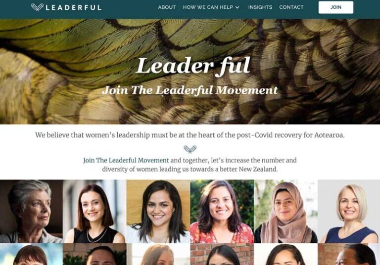 Leaderful web design nelson