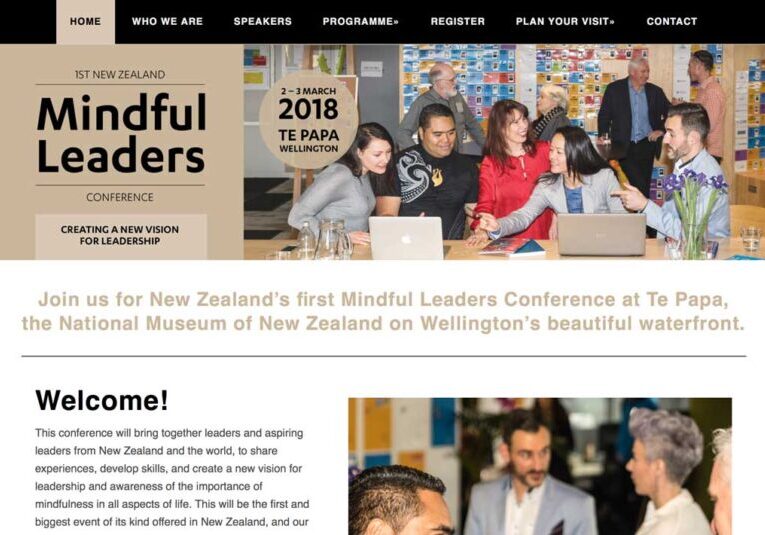 Mindful Leaders wordpress web design