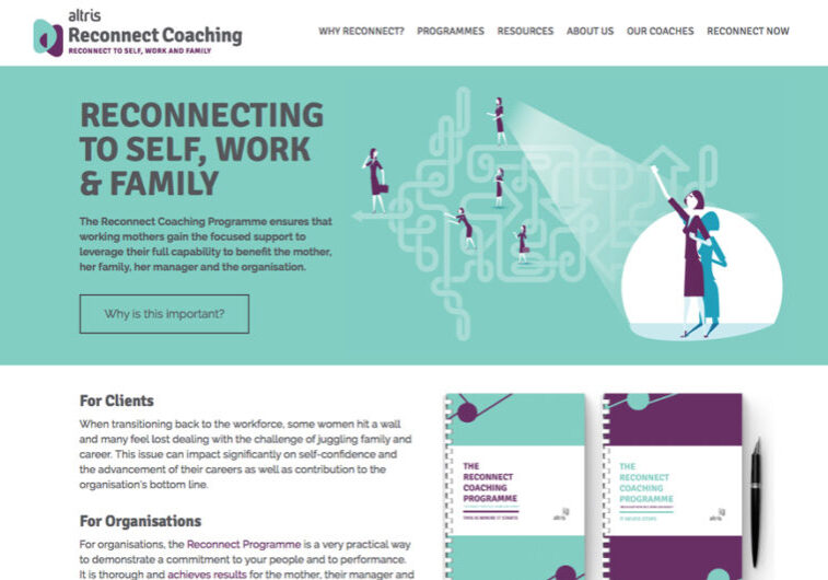 Coaching services website design